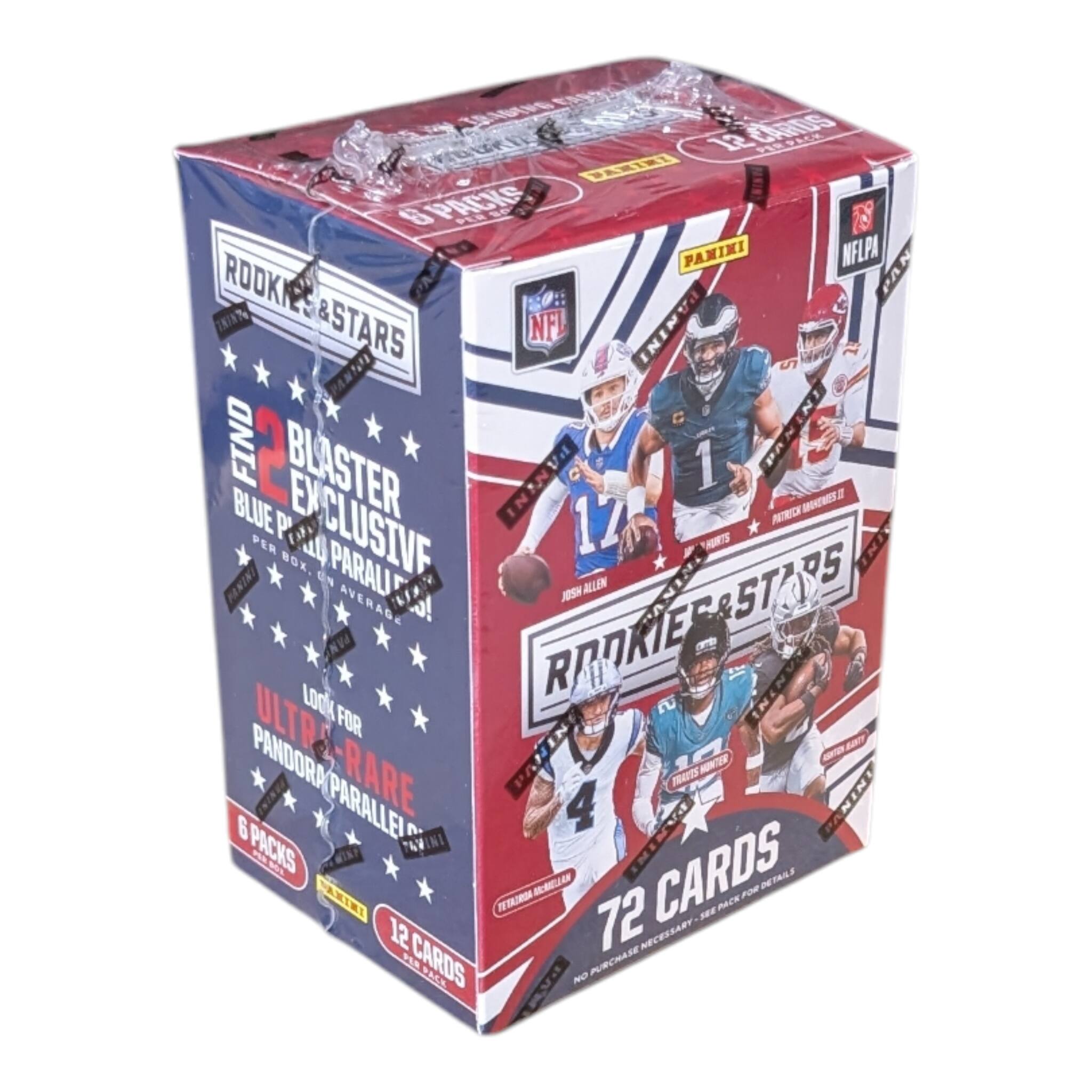 JCBNS J2CARDS uKl PPLE PARIRI 6 PACKE PER se FAMIMI NELPA ROOK PAN &STARS NFL PANINI FIND 2 BLASTER 1 ENTNUA PA BLUE PANENI 17 PETRECE AEREY  PER P EXCLUSIVE BOX. G1 N PARAU R STARS INIS PANIN JOSH ALLEN AVERAGE RAOKIEF&ST ULTRO LOOK FOR  ULTRE-RARE PANDORA PARALLEI RARE PANIN 4 FRAUTS ENTO PANINI 6 PANINE PACKS WTKP TAWINI SXIKI ES  72 CARDS SE MCK FOR DETALI 12 NECESSARY PER CARDS PACK NO PURCHASE