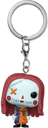 Front. Funko - Funko Keychain: The Nightmare Before Christmas - Sally - COLLECTIBLES - Multicolor.