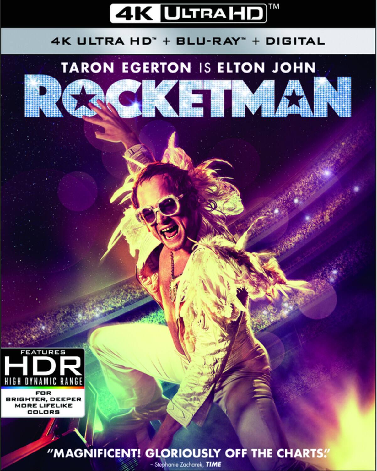 Front. Rocketman   - 4K Blu-Ray.