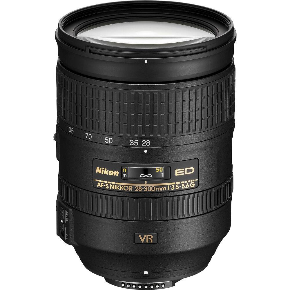105 70 50 35 28  
Nikon  
ft m  
AF-S NIKKOR 28-300mm 1:3.5-5.6 G ED VR  
50  
ED  
VR