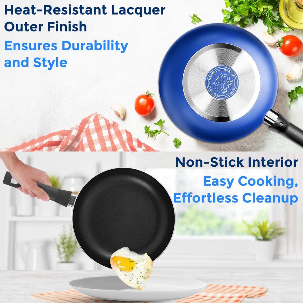 Heat-Resistant Lacquer Outer Finish  
Ensures Durability and Style  

Non-Stick Interior  
Easy Cooking, Effortless Cleanup