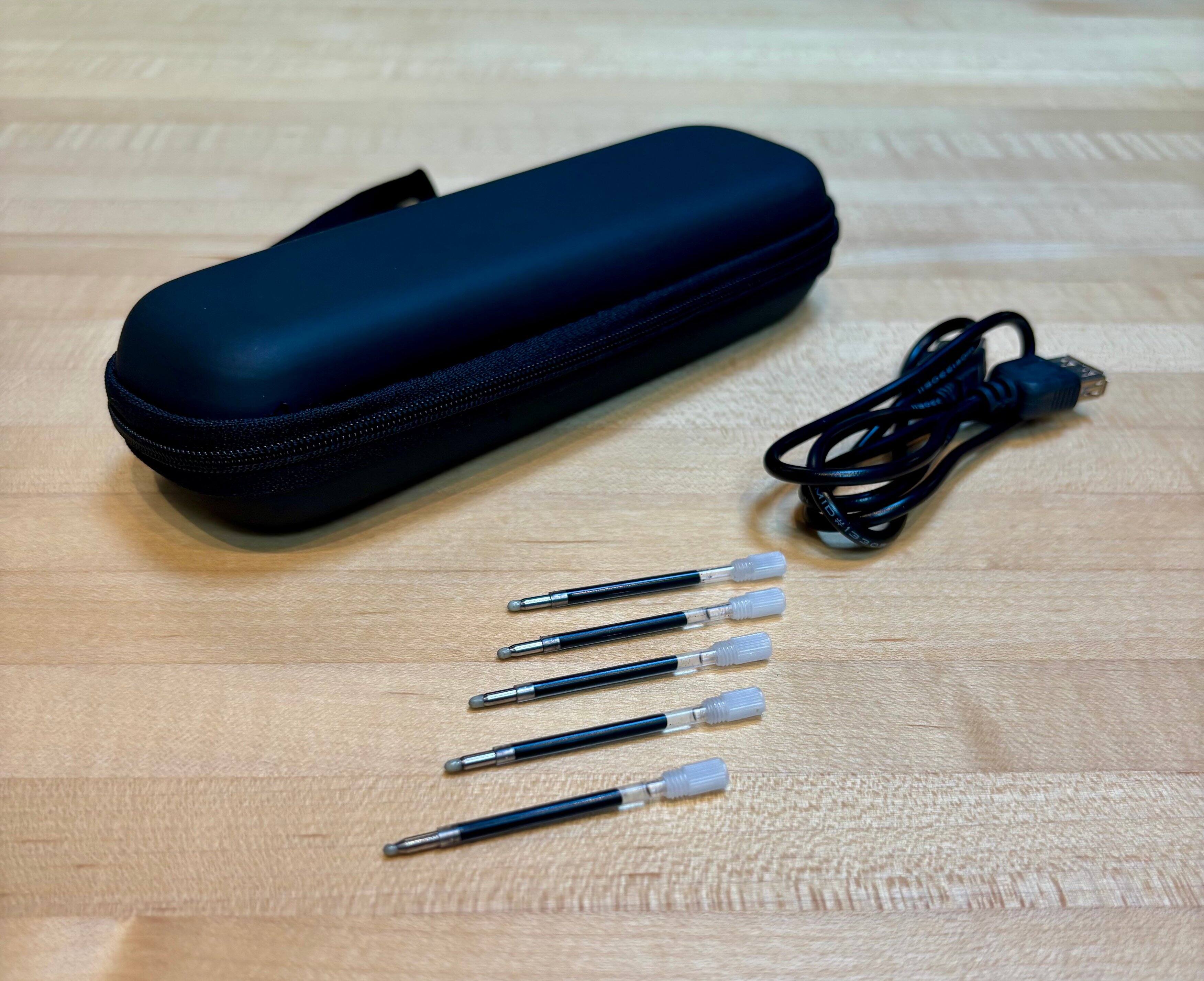 Angle. iSpyPens - Pro Accessories Pack.