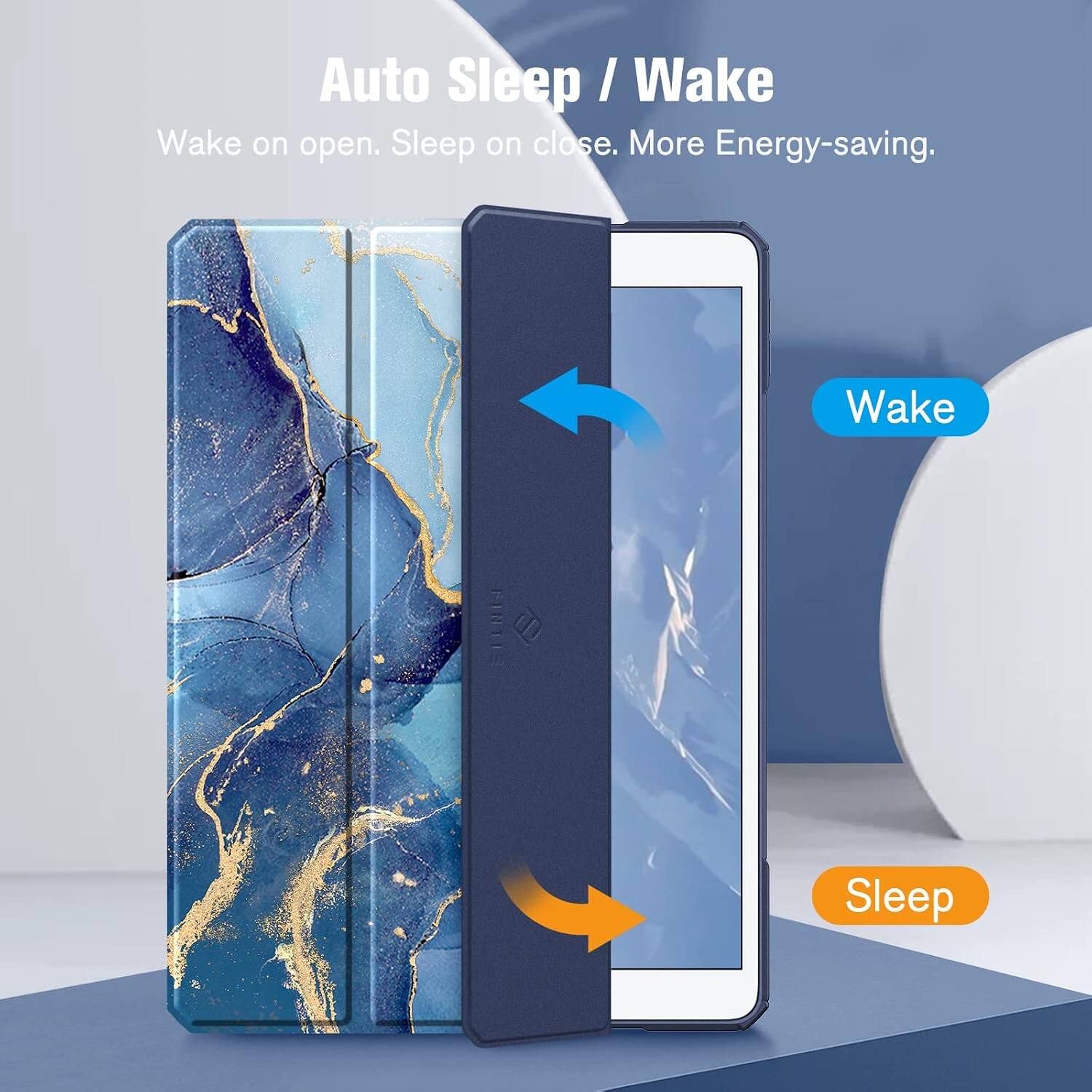 Auto Sleep / Wake  
Wake on open. Sleep on close. More Energy-saving.