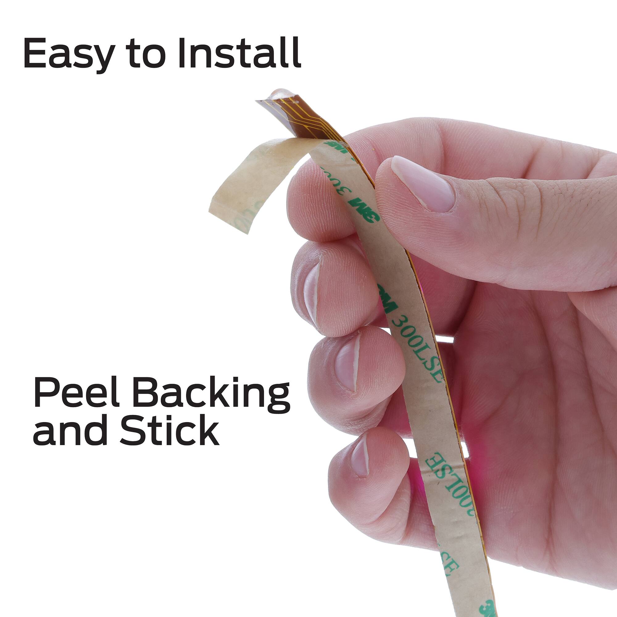 Easy to Install  
Peel Backing and Stick  

3M 300LSE  
3M 200LSE  
3M SF