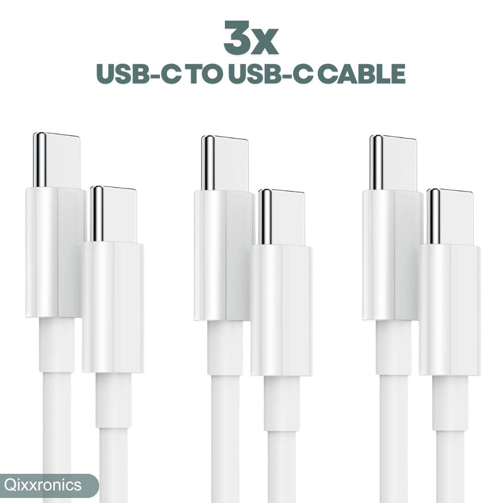 3x USB-C TO USB-C CABLE

Qixxronics