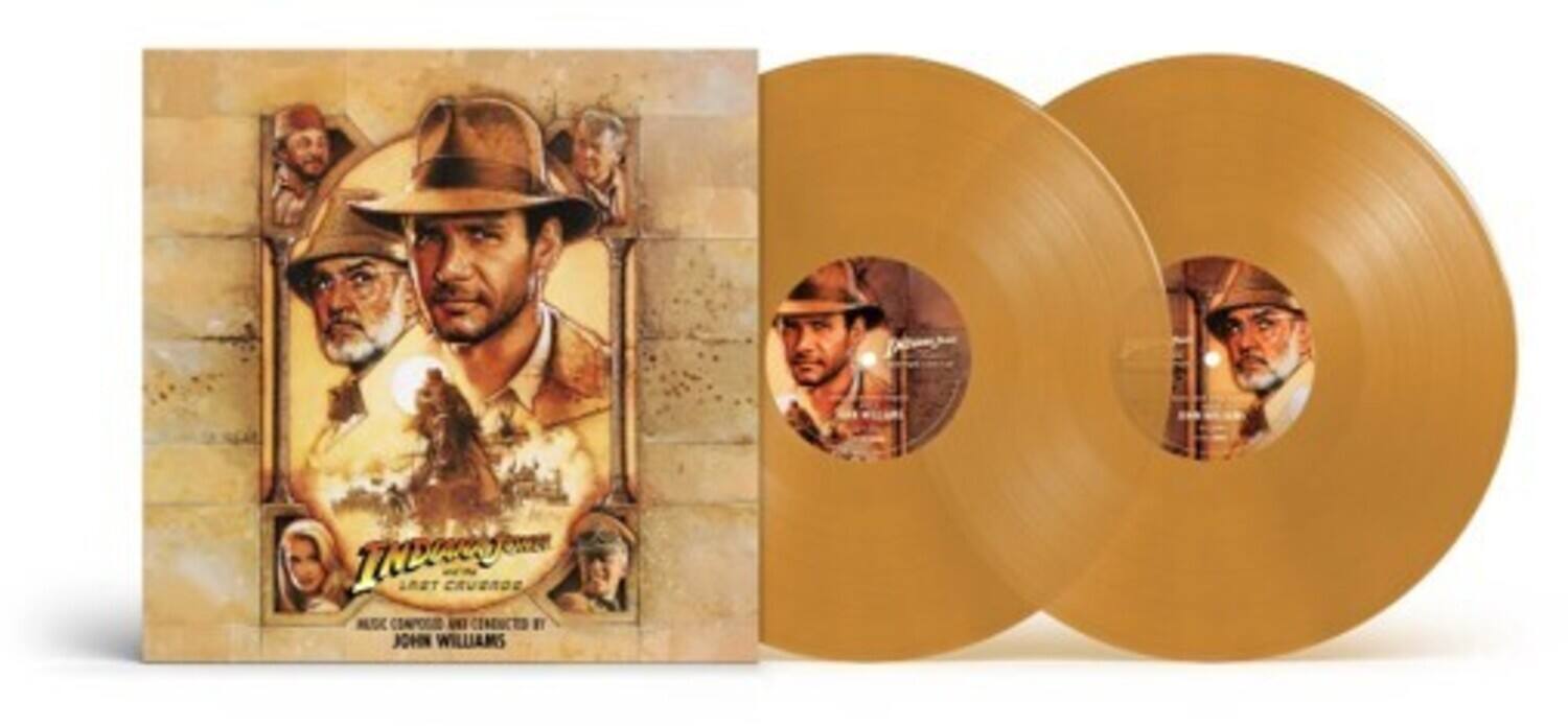 John Williams - Indiana Jones & The Last Crusade (Original Soundtrack) - Limited Sand Colored Vinyl  - VINYL LP price history on PriceWatchPro