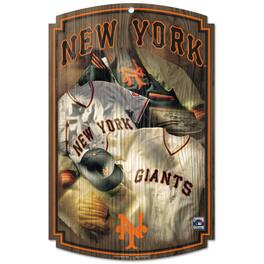 WinCraft - San Francisco Giants 11'' x 17'' Cooperstown Wood Sign - Multicolor