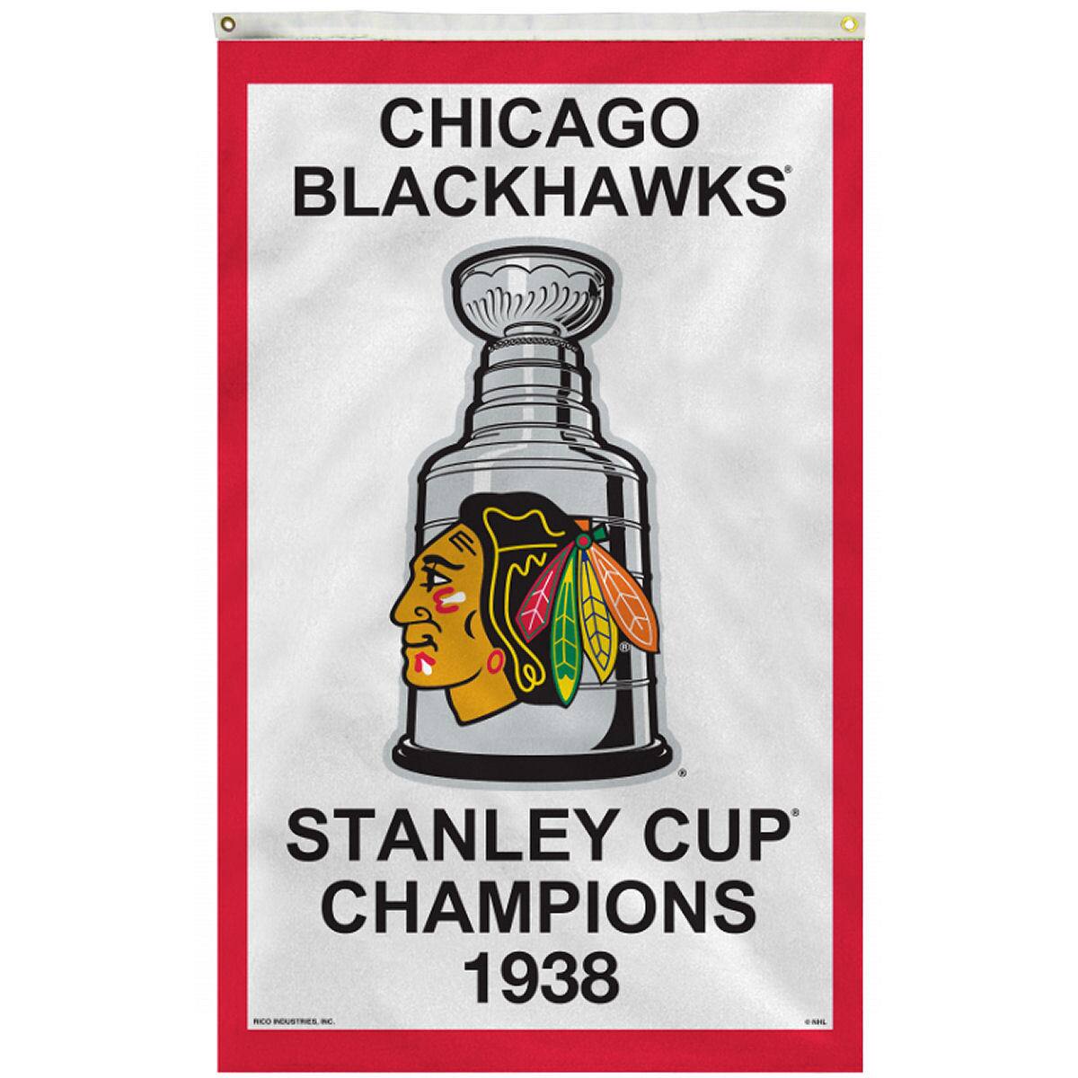 CHICAGO BLACKHAWKS  
STANLEY CUP CHAMPIONS 1938