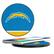 Front. Keyscaper - Los Angeles Chargers Wireless Phone Charger - Multicolor.