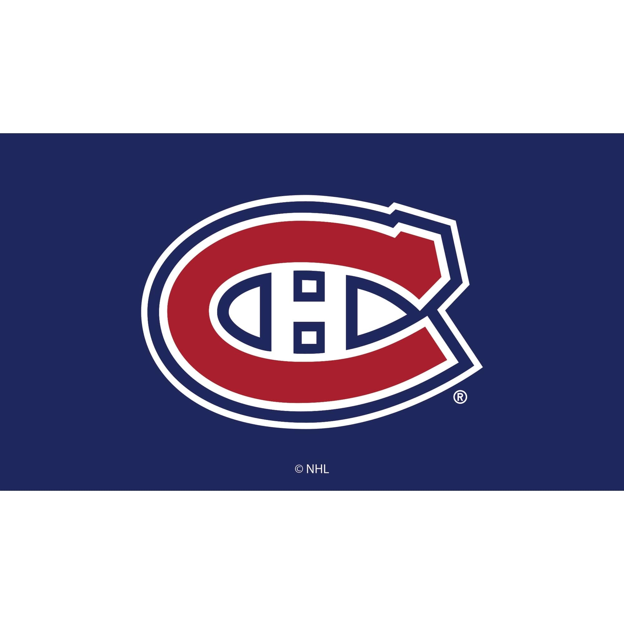 Evergreen Enterprises - Montreal Canadiens 28" x 16" Turf Mat - Multicolor