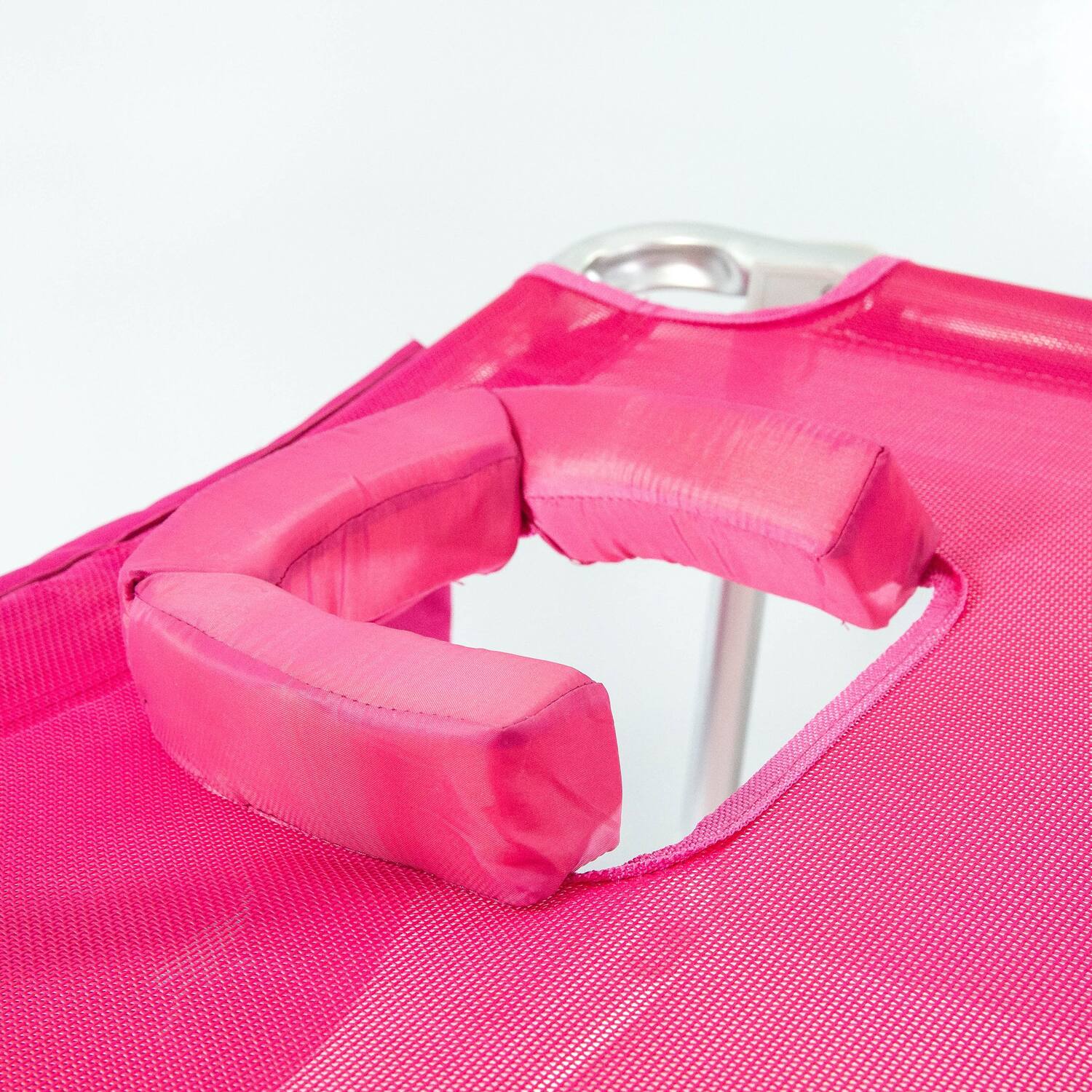 Alt View 4. Ostrich - Ostrich 3-N-1 Light Aluminum Multi-Position Reclining Beach Chair, Pink (2 Pack) - Pink.