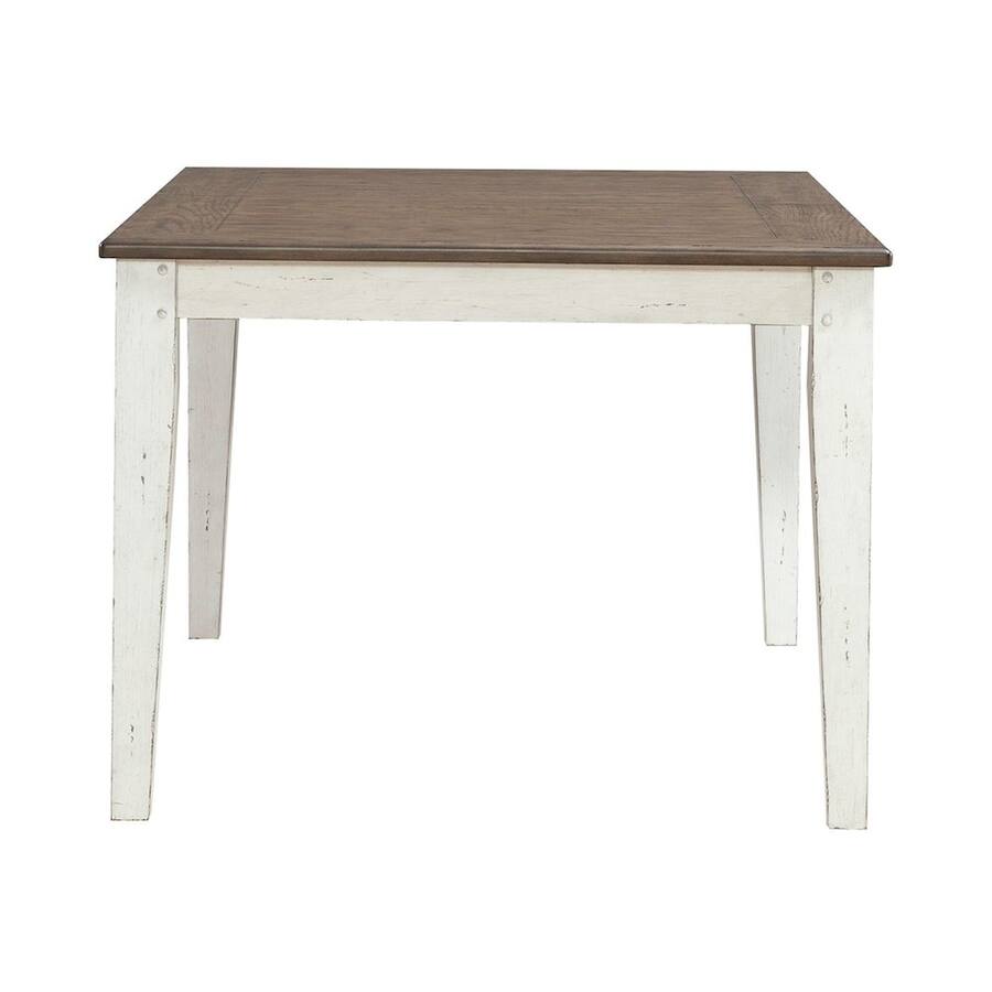 Tracker Table Layout Liberty Furniture Industries Rectangular Leg Table with Butterfly Leaf ...
