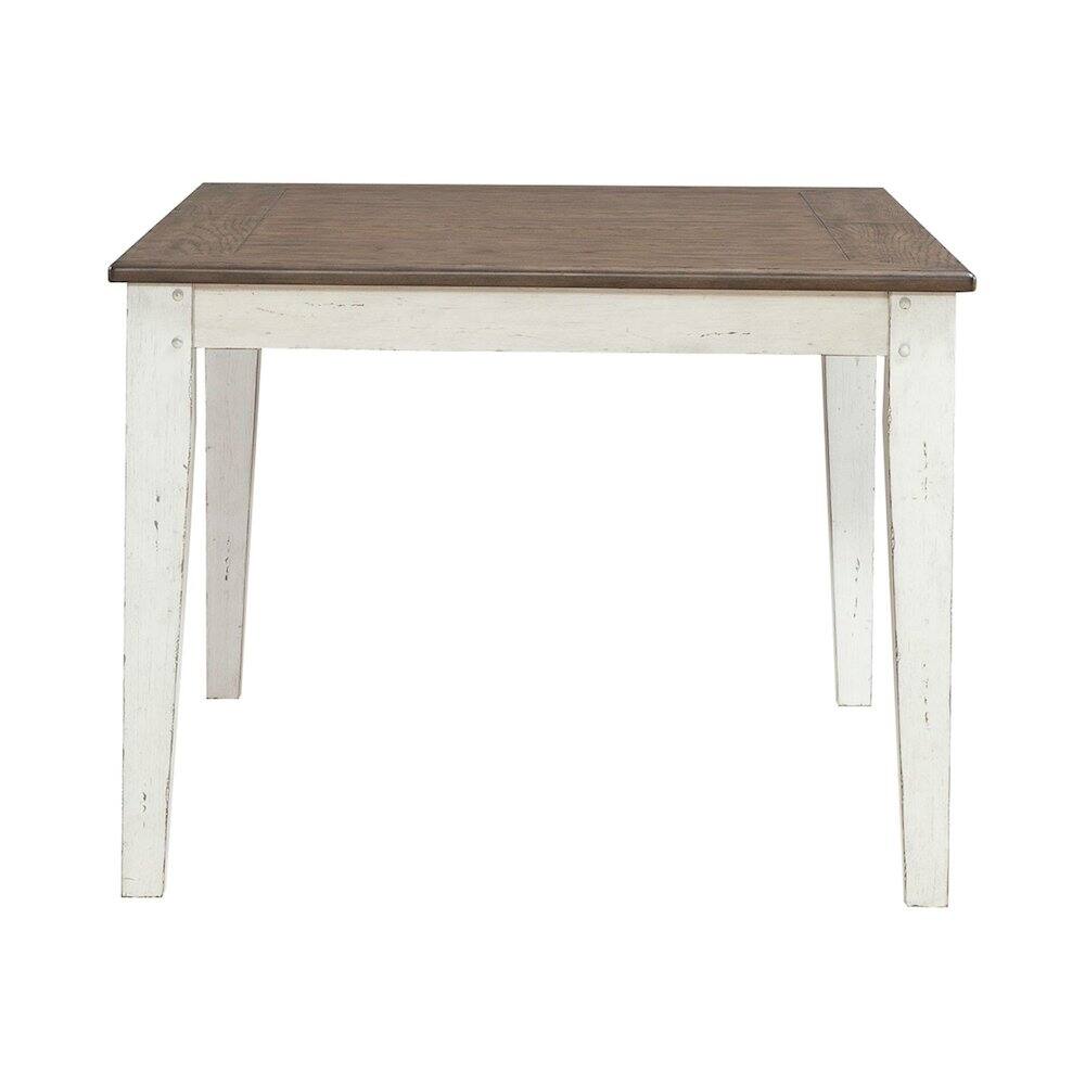 Liberty Furniture Industries Rectangular Leg Table with Butterfly Leaf ...