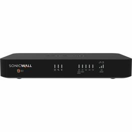 SonicWall - TZ80 Network Security/Firewall Appliance - Intrusion Prevention - 4 Port - Gigabit Ethernet - 750 Mbit/s - Black