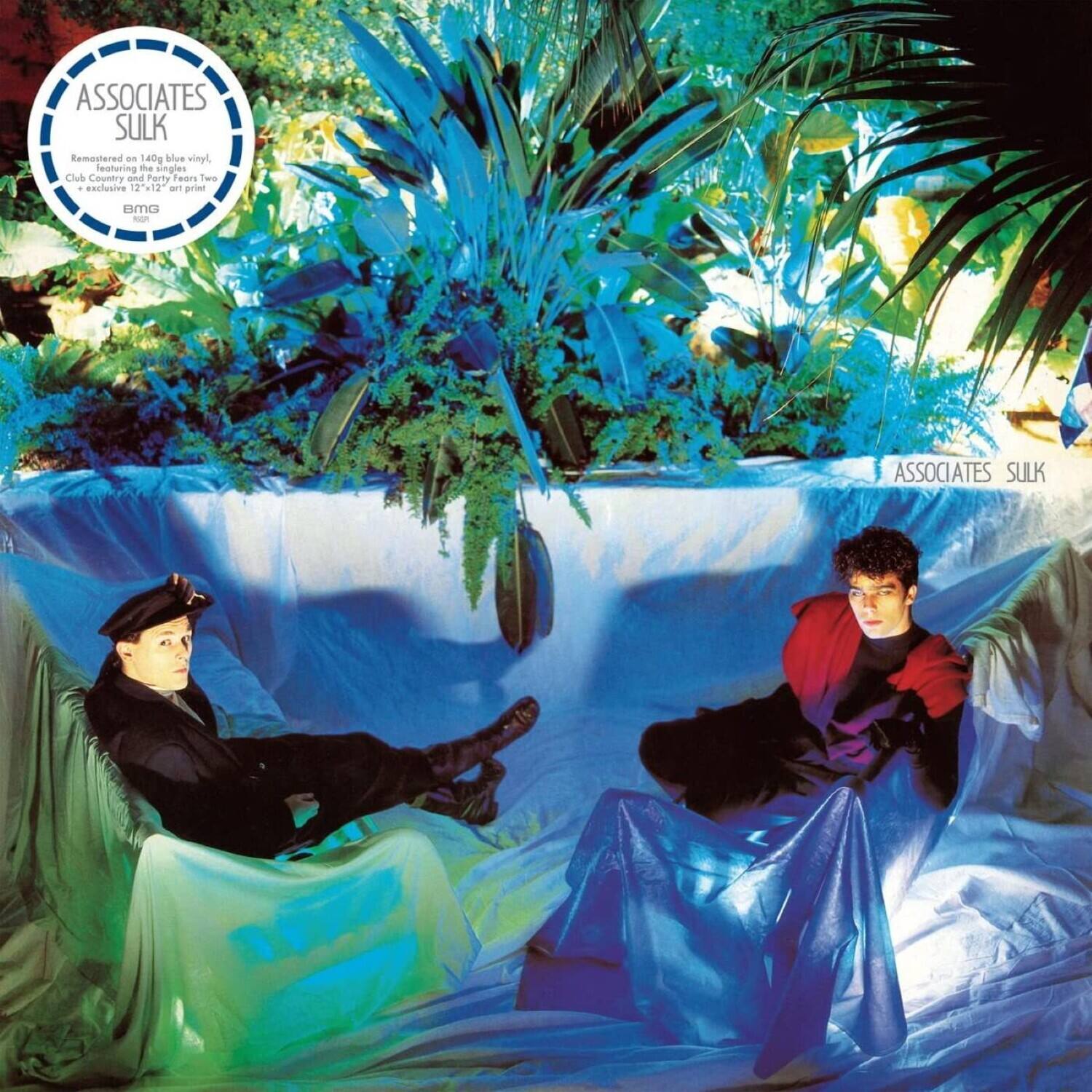 ASSOCIATES SULK  
Remastered on 140g blue vinyl, featuring the singles Club Country and Party Fears Two + exclusive 12"+12" art print  
BMG  

ASSOCIATES SULK