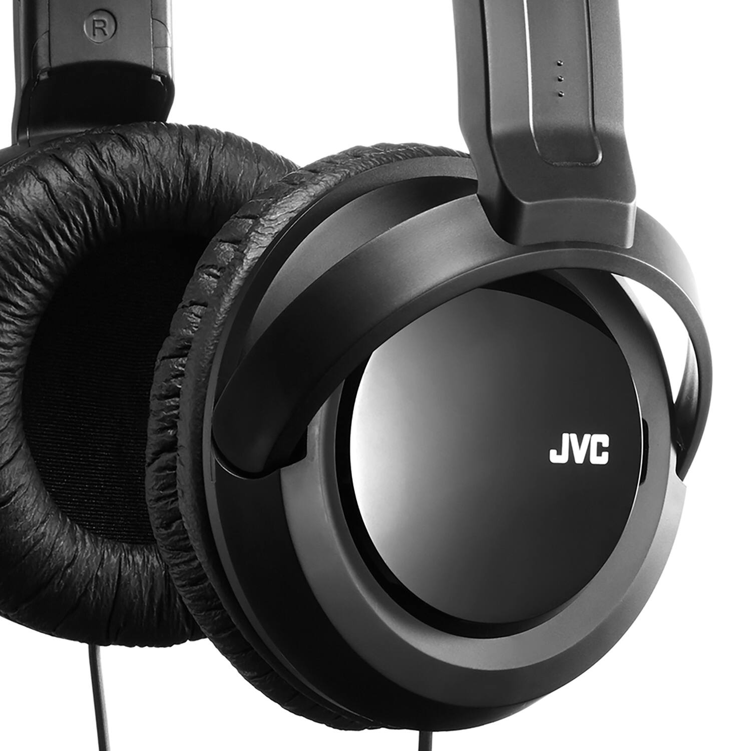 Back. PopMarket - JVC HARX330 Full Size Extra Bass Headphone Around Ear (Black)   - HEADPHONES - Multicolor.