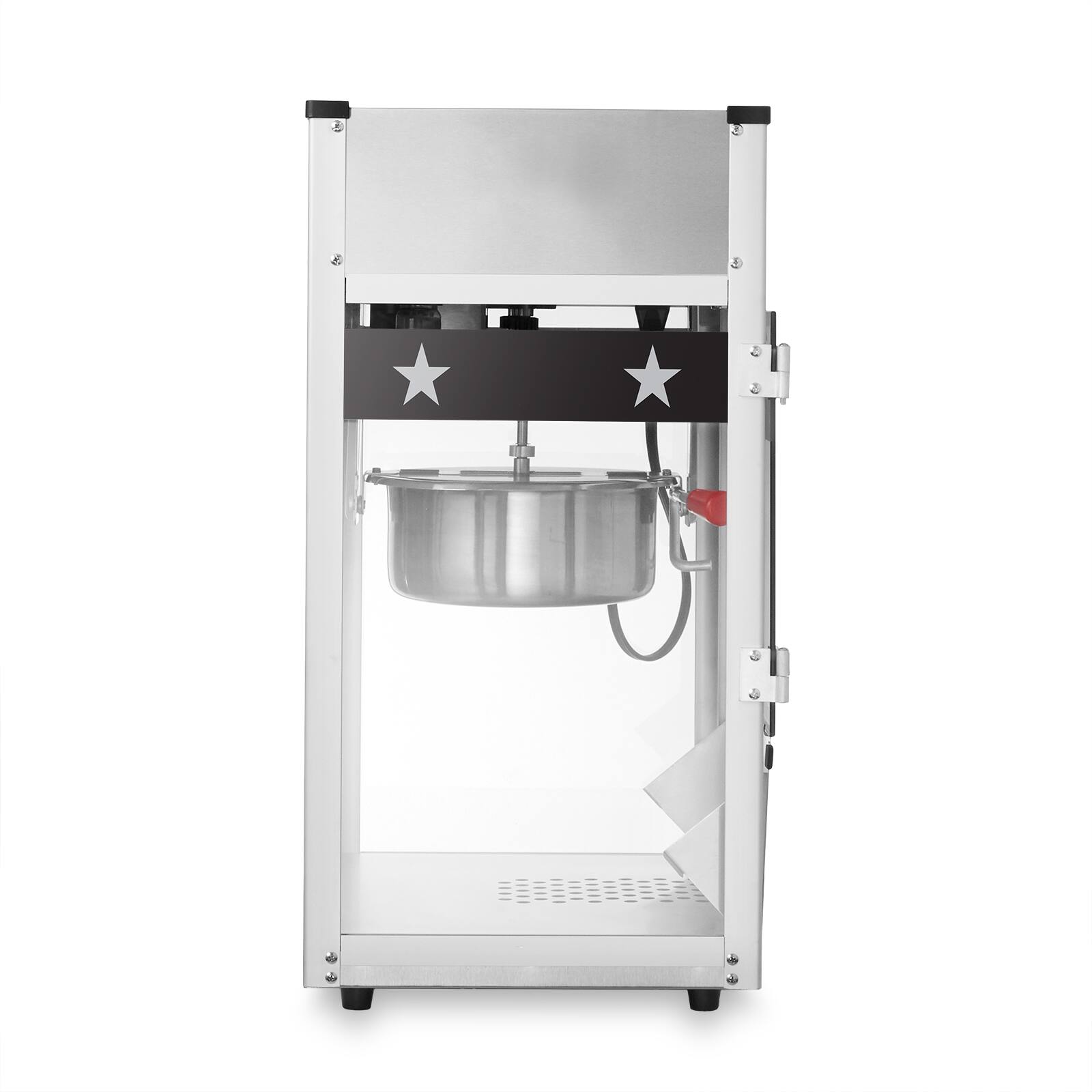 Alt View 3. Olde Midway - Commercial Popcorn Machine Maker Popper with Large 8-oz Kettle - Black.