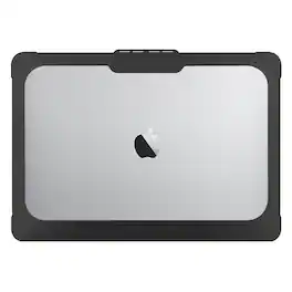 SaharaCase - Apple MacBook Pro 13-Inch Case (M1/M2 Chip) | Shock-Absorbing Corners | Hard Shell | Venture Series - Clear/Black