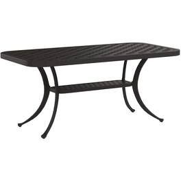 Crosley Furniture - Sedona Cast Aluminum Outdoor Coffee Table - Black