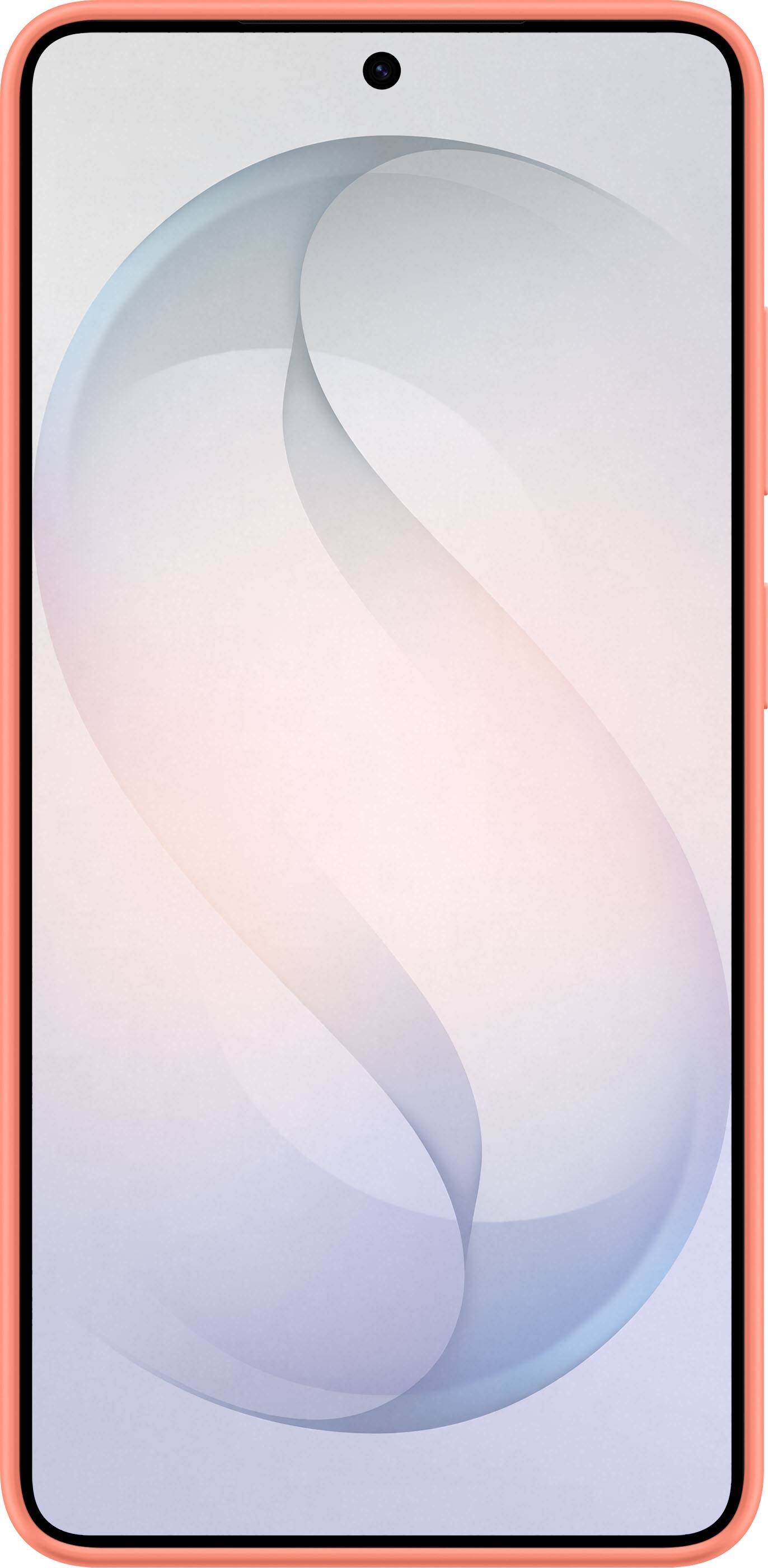 Alt View 11. Samsung - Galaxy S26 Ultra Silicone Magnet Case - Coral Red.