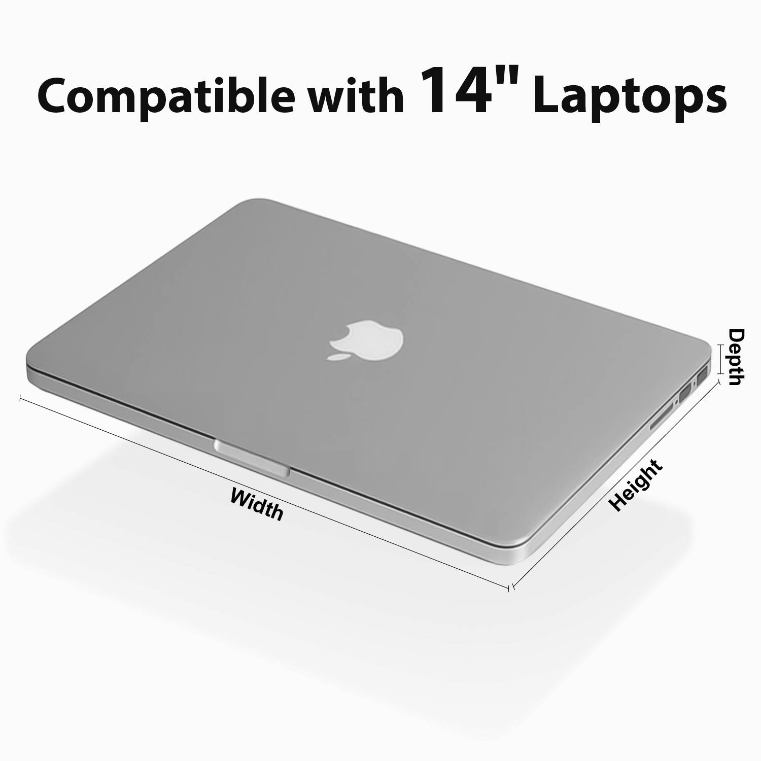 Compatible with 14" Laptops

Depth Width Height
