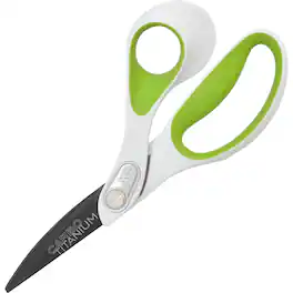 Westcott - 8" Bent CarboTitanium Scissors Bent Titanium Pointed Tip 1 Each - Gray