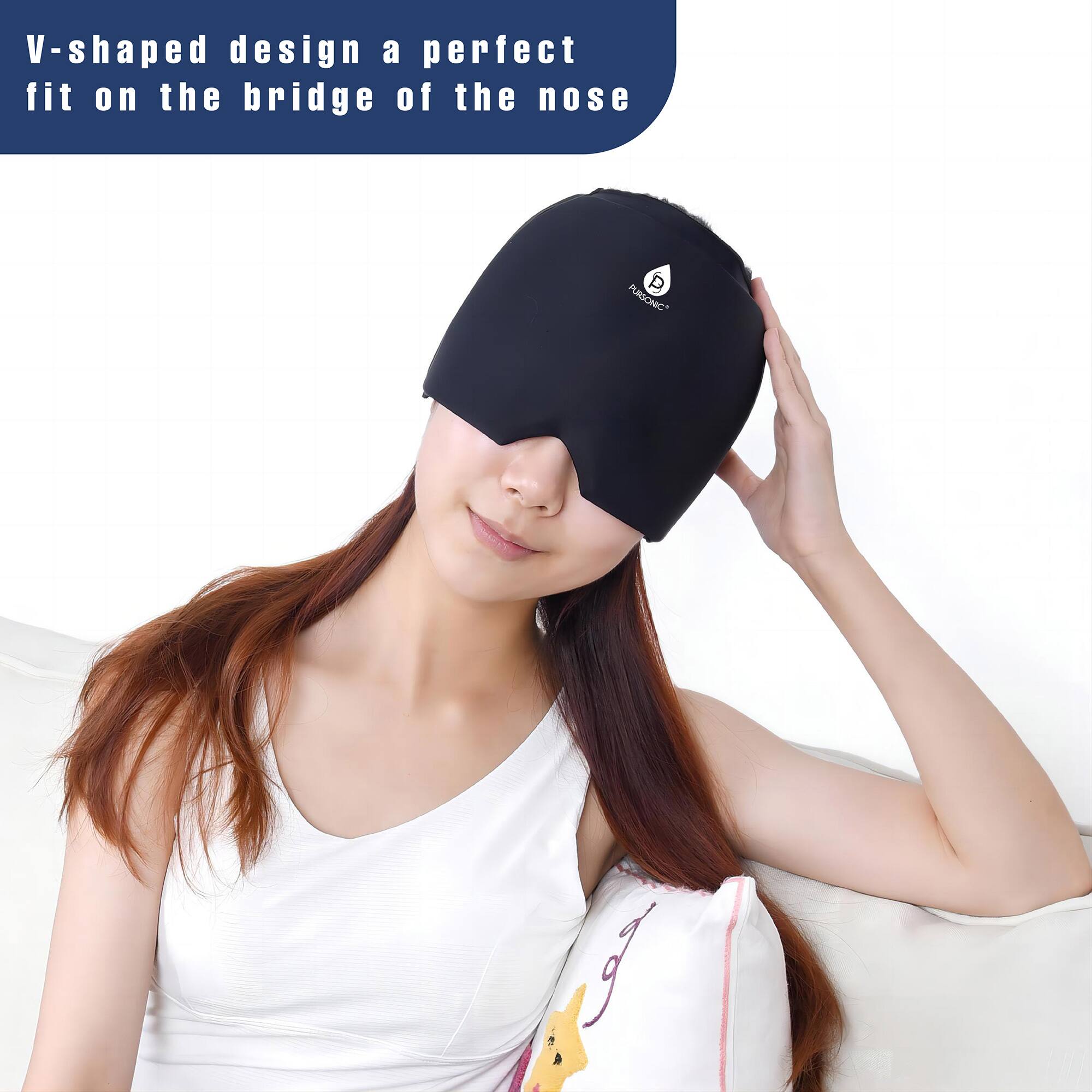Total Tension Relief: Pursonic 3D Shiatsu Back Massager & Hot/Cold