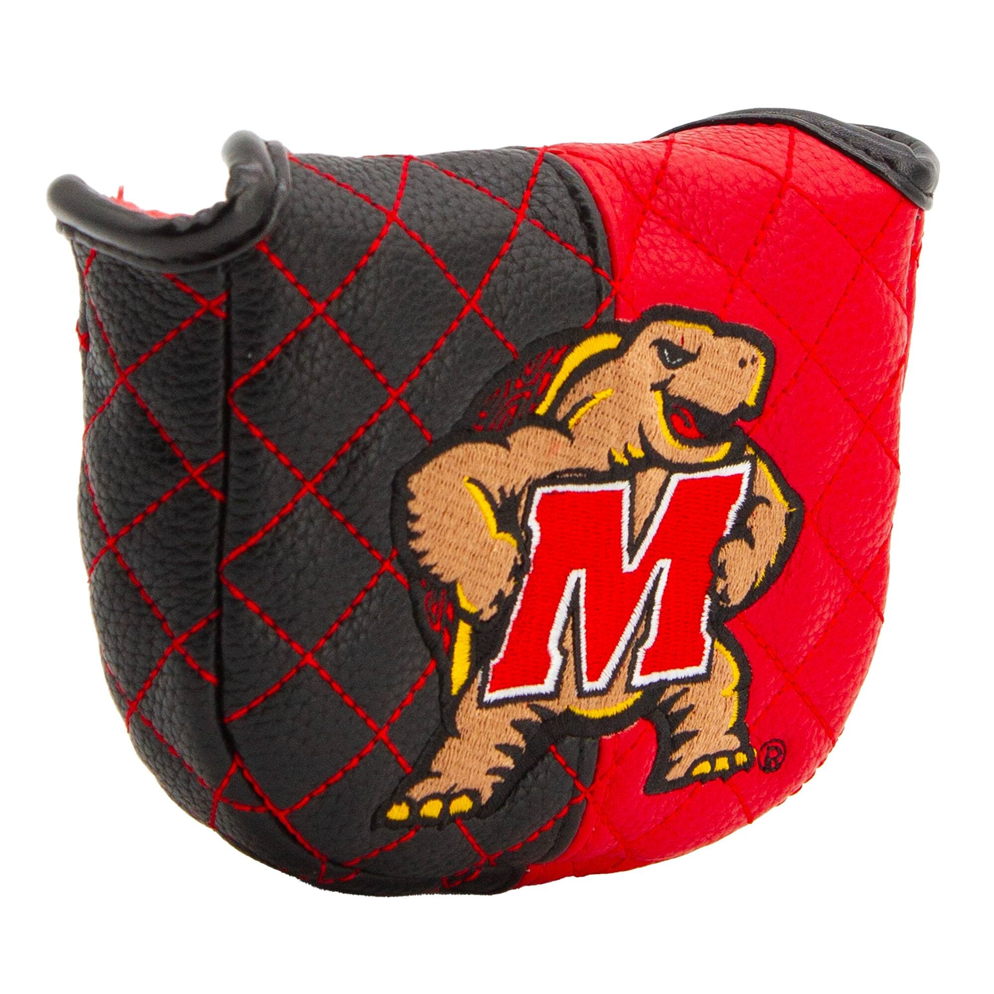 Alt View 2. Team Golf - Maryland Terrapins Quilted Mallet Putter Cover - Multicolor.