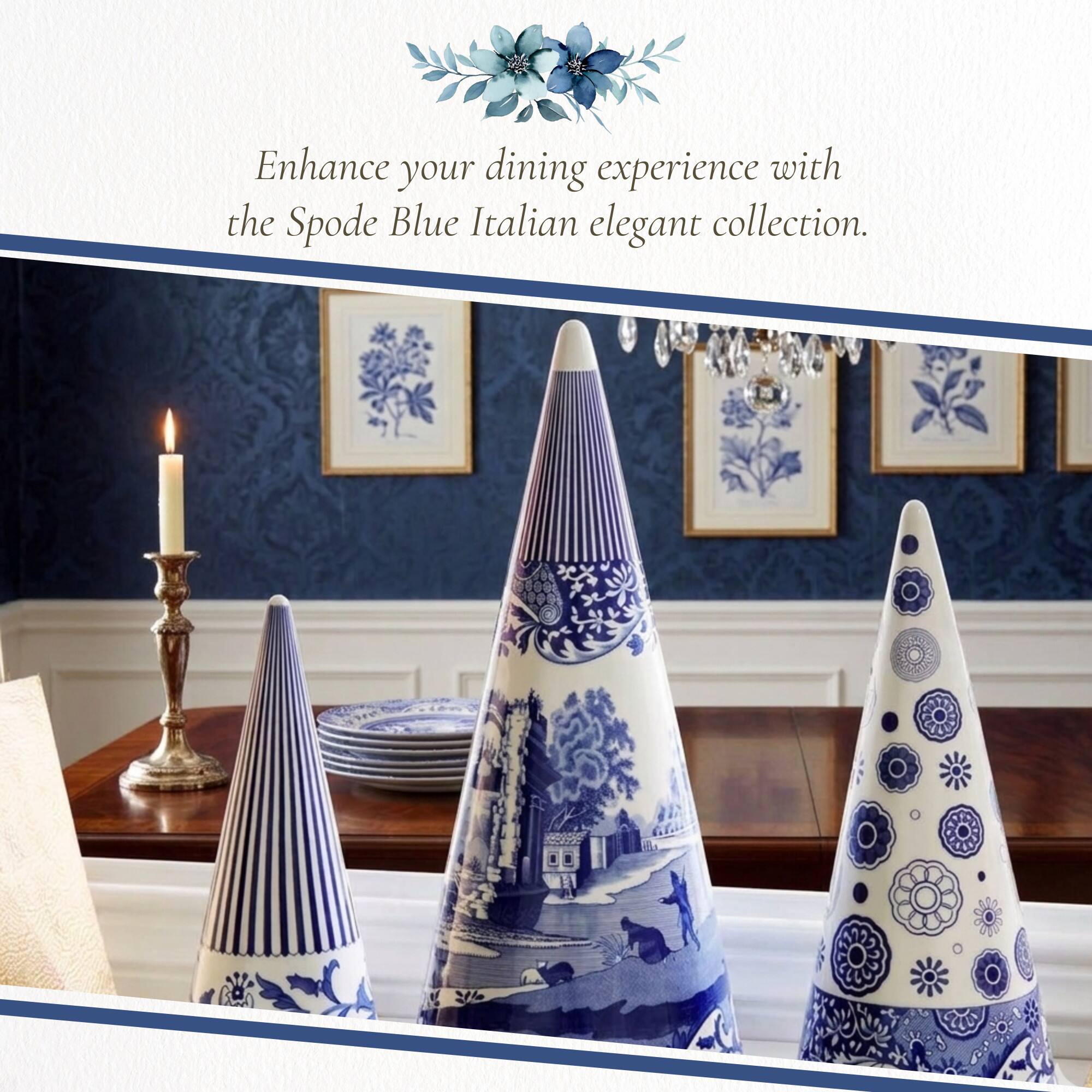 Enhance your dining experience with the Spode Blue Italian elegant collection.