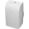 Front. LG - 350 Sq. Ft. 8,350 BTU DOE Smart Portable Air Conditioner - White.