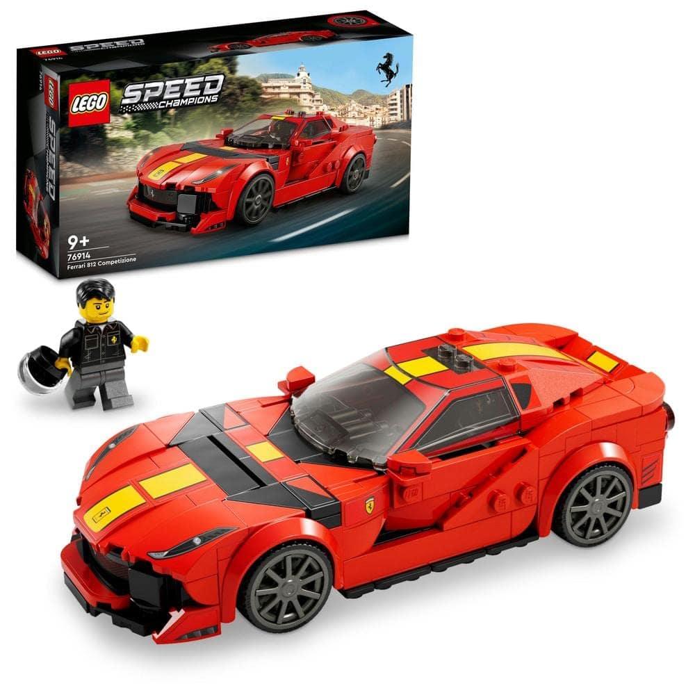 LEGO - Speed Champions Ferrari 812 Competizione 76914 Building Kit (261 Pieces)