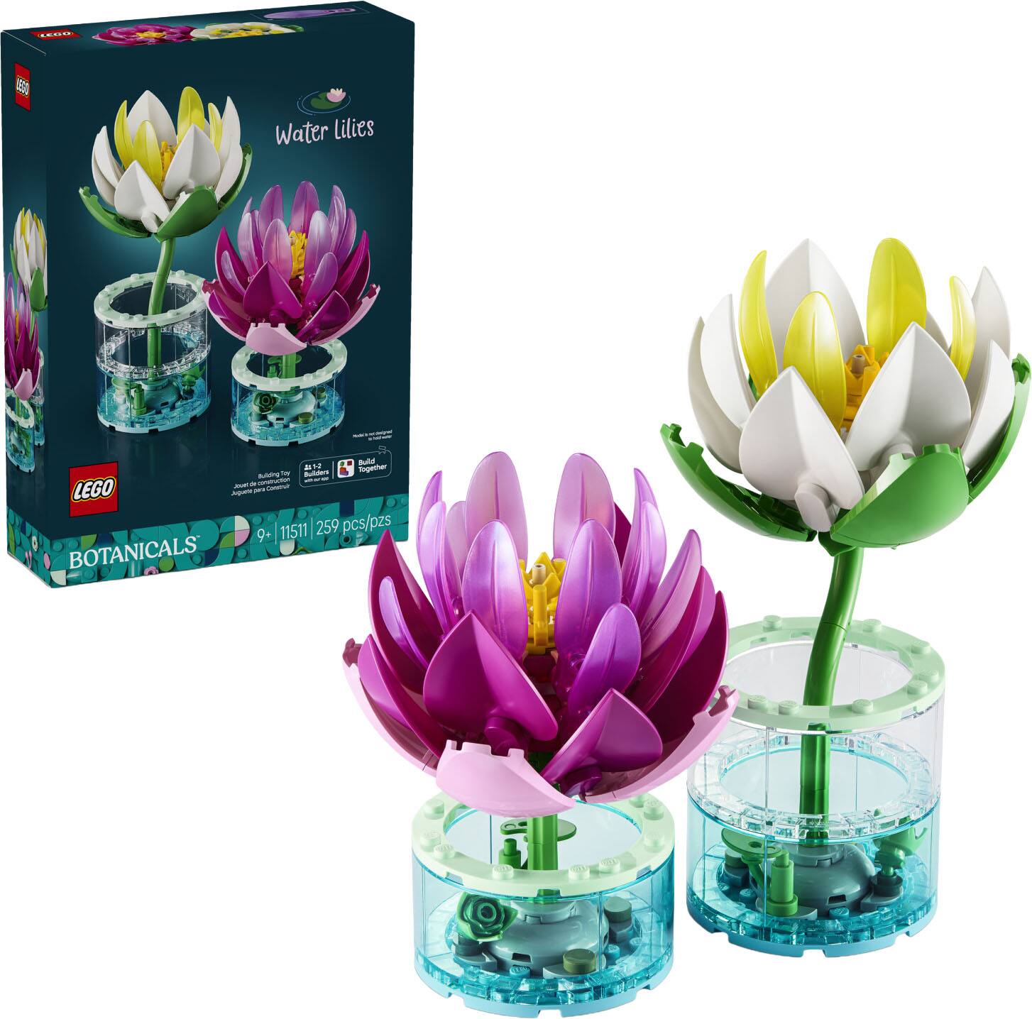 Botanicals Water Lilies Building Toy 11511