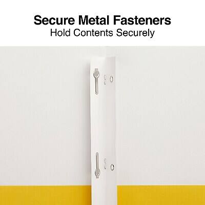 Secure Metal Fasteners  
Hold Contents Securely