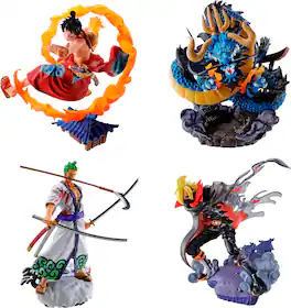 Bandai - Logbox Re Birth Wano Kuni Vol. 1 - One Piece - 3.3" Megahouse Petritrama - Style May Vary
