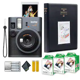 Fujifilm - Instax Mini 41 Instant Film Camera + Instant-mini Film (60 Sheets)
