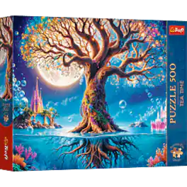 Trefl - Premium Plus Tea Time: Magic Tree 500 Piece Puzzle - Multicolor