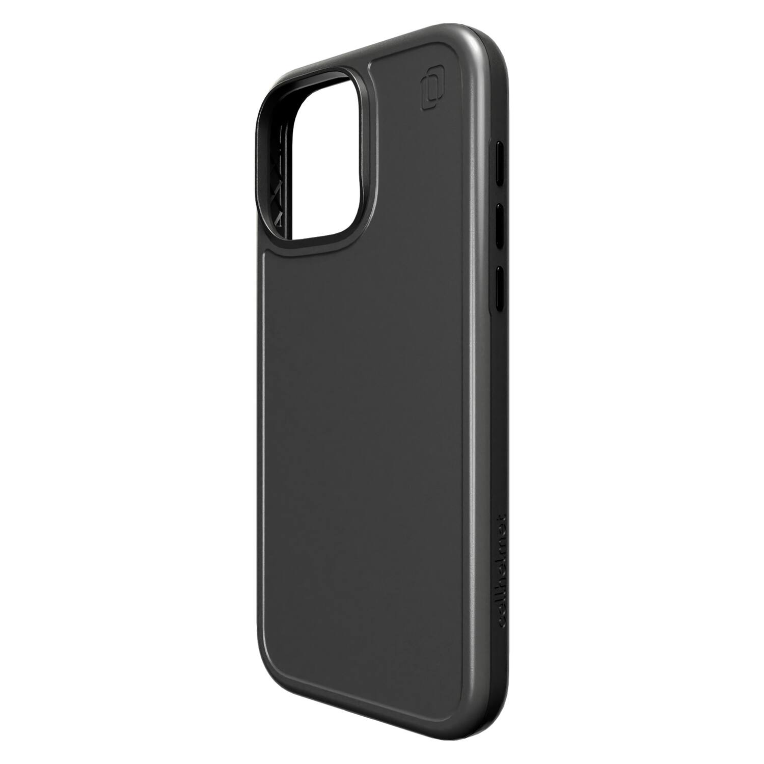 Left. Cellhelmet - Fortitude Series Case for iPhone 16 Pro Max - Onyx Black.