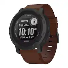 GARMIN TUE 99d CTRL LIGHT 15 GPS MENU UP 38 ABC DOWN 10:10" BACK SET 5:56 8:47 SOLAR