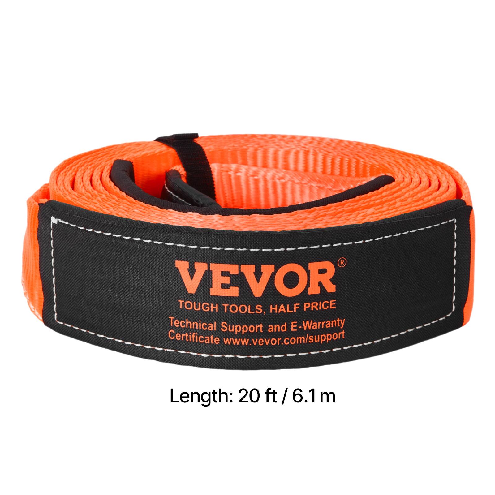 VEVOR TOUGH TOOLS, HALF PRICE  
Technical Support and E-Warranty Certificate  
www.vevor.com/support  

Length: 20 ft / 6.1 m