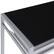 Alt View Zoom 15. OSP Home Furnishings - Zephyr Computer Desk - Black/Silver.