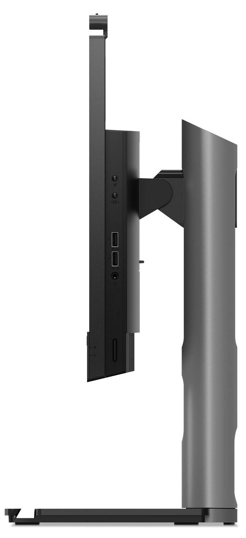 Alt View 6. Lenovo - ThinkCentre M70a Gen 3 All-in-One 21.5 FHD Display (Intel i5-12400, 16GB, 512GB SSD, Win 11 Pro) - Black.