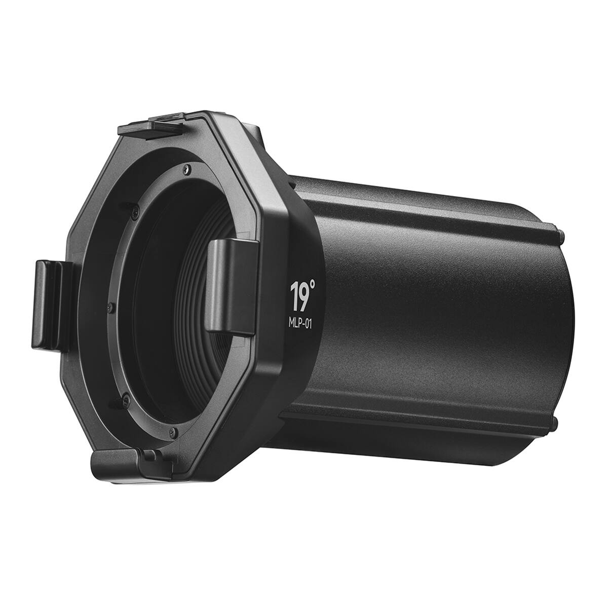 Alt View 2. Godox - Godox Projection Attachment with 19 Degree Interchangeable Lens for ML30 and ML60 LED Lights, Black.