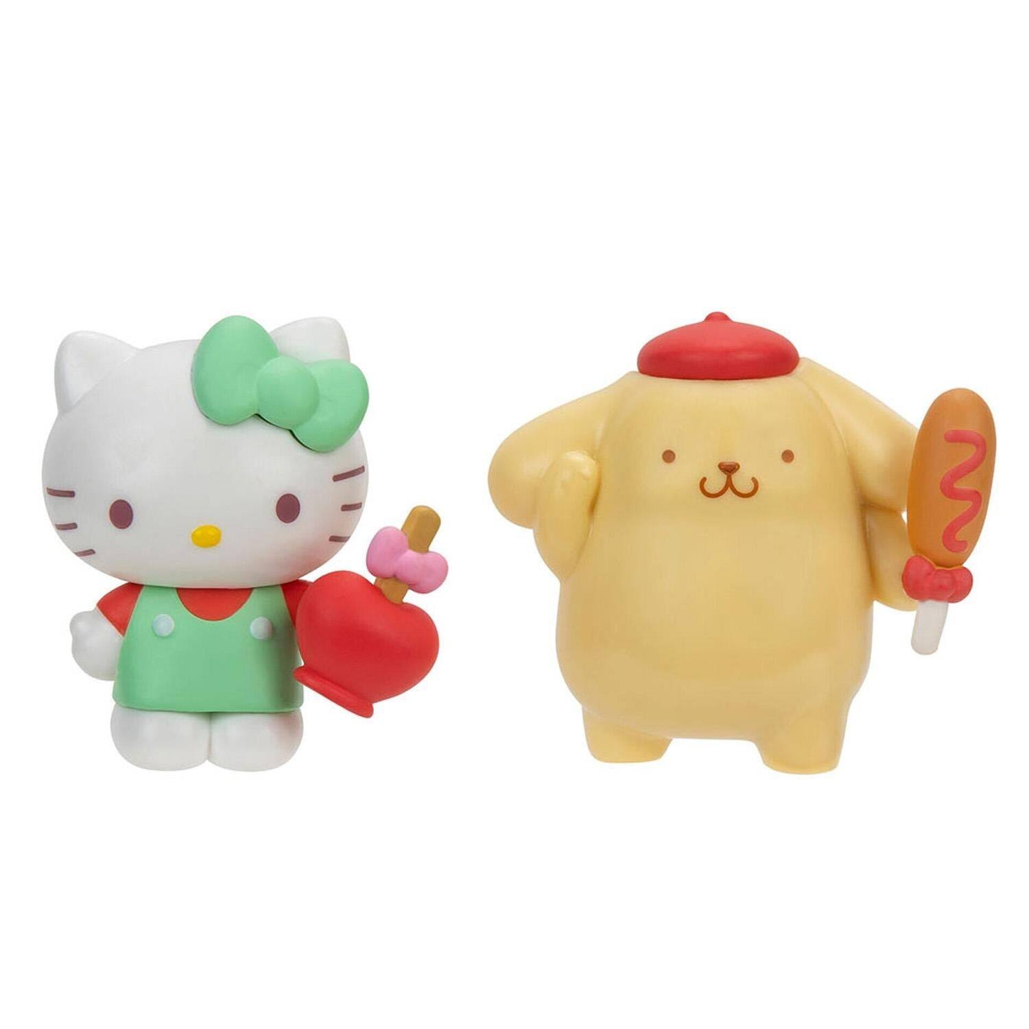 Alt View 1. Jazwares - Hello Kitty and Friends: Sweet and Salty Series 1 - Hello Kitty and Pompompurin 2 Pack Figure.