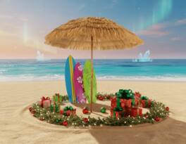 Kadyn - 6.5 Feet Portable Thatched Tiki Beach Umbrella with Adjustable Tilt, Patio Offset Umbrella with Easy Tilt Adjustment