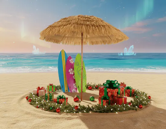 Front. Kadyn - 6.5 Feet Portable Thatched Tiki Beach Umbrella with Adjustable Tilt, Patio Offset Umbrella with Easy Tilt Adjustment.