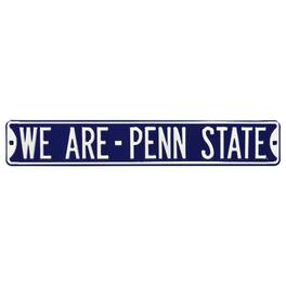 Authentic Street Signs - Penn State Nittany Lions 6'' x 36'' Steel Street Sign - Multicolor