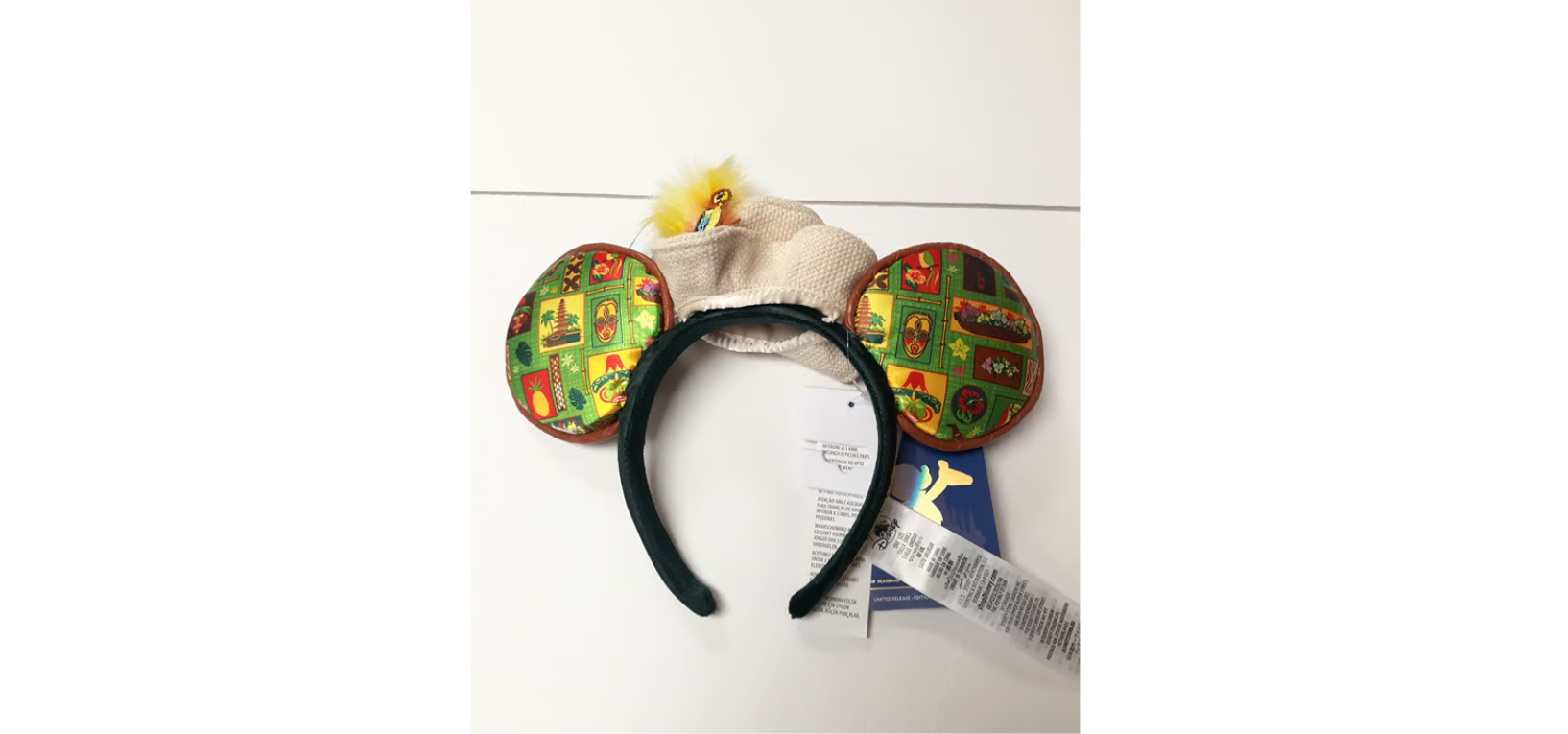 Front. Disney - Disney Enchanted Tiki Room 50th Anniversary Headband..