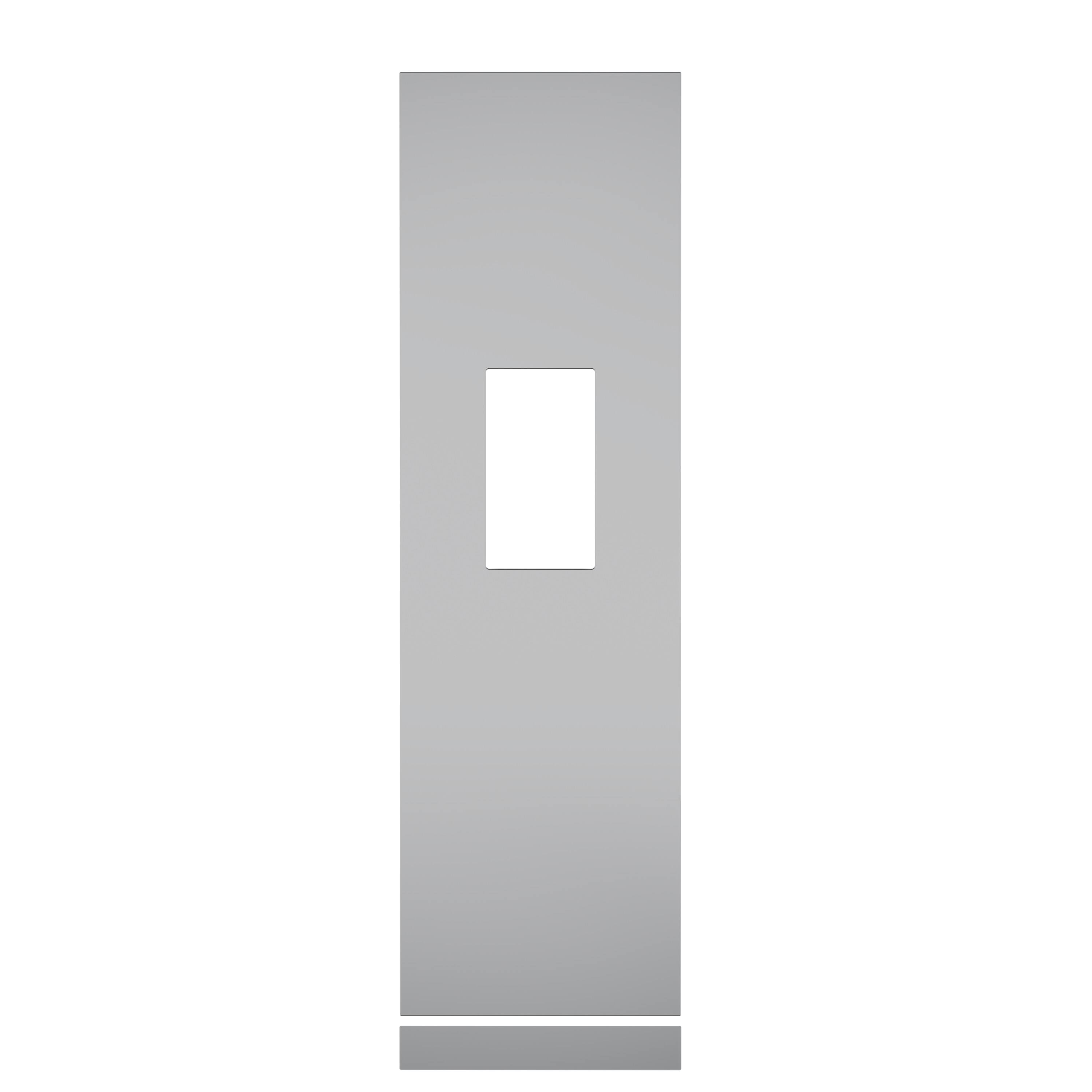 Front. Thermador - 24 inch Flush Panel Kit for Select Thermador Dispenser Freezer Columns with Handless Design - Stainless Steel.