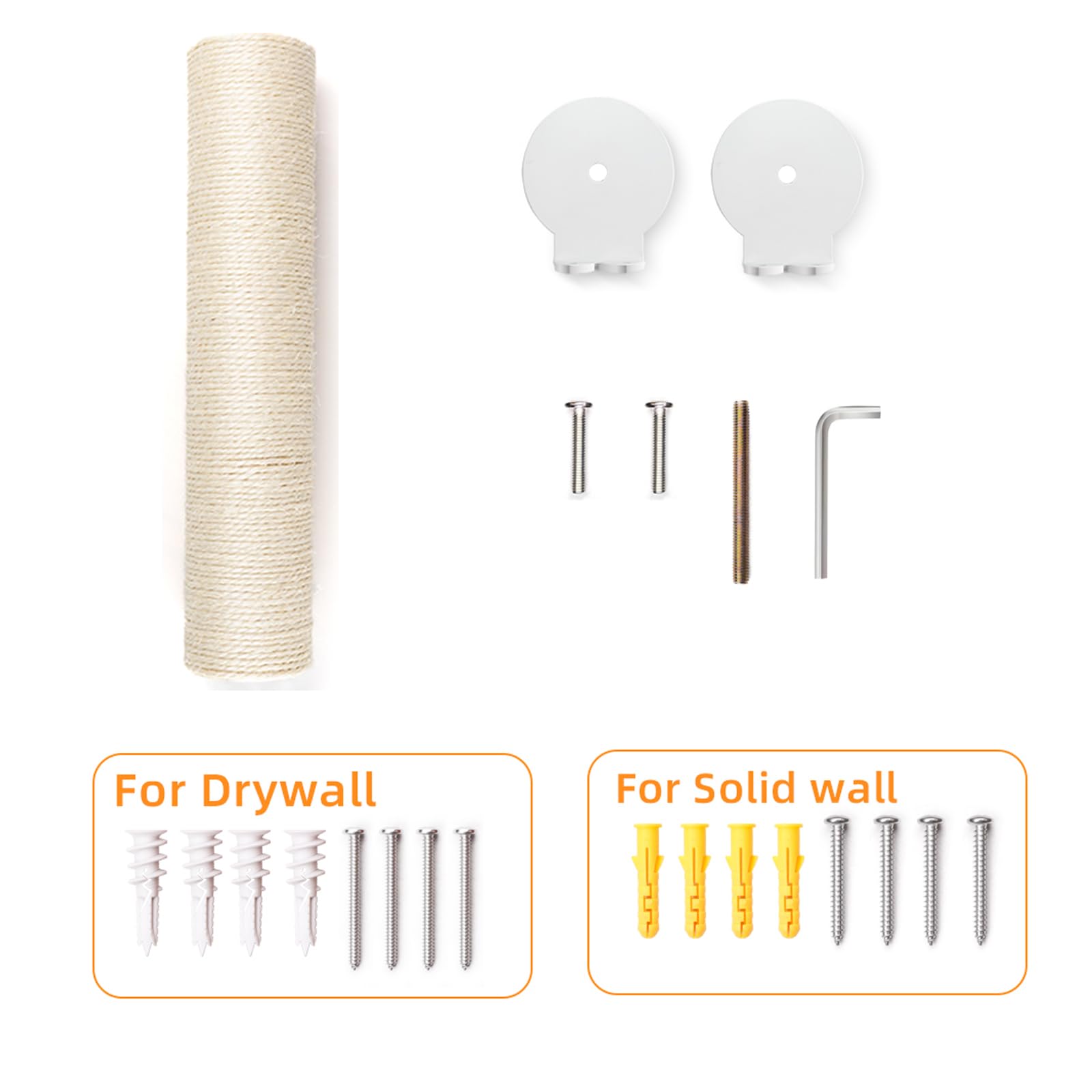 For Drywall

For Solid wall