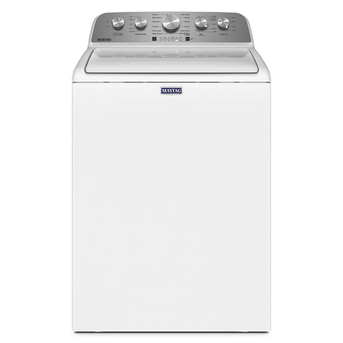 Maytag - 4.5 Cu. Ft. High Efficiency Top Load Washer with Extra Power Button - White